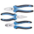 Gedore Pliers Set, 3 pcs., Overall Length: 160mm, 180mm, 160mm S 8003 JC